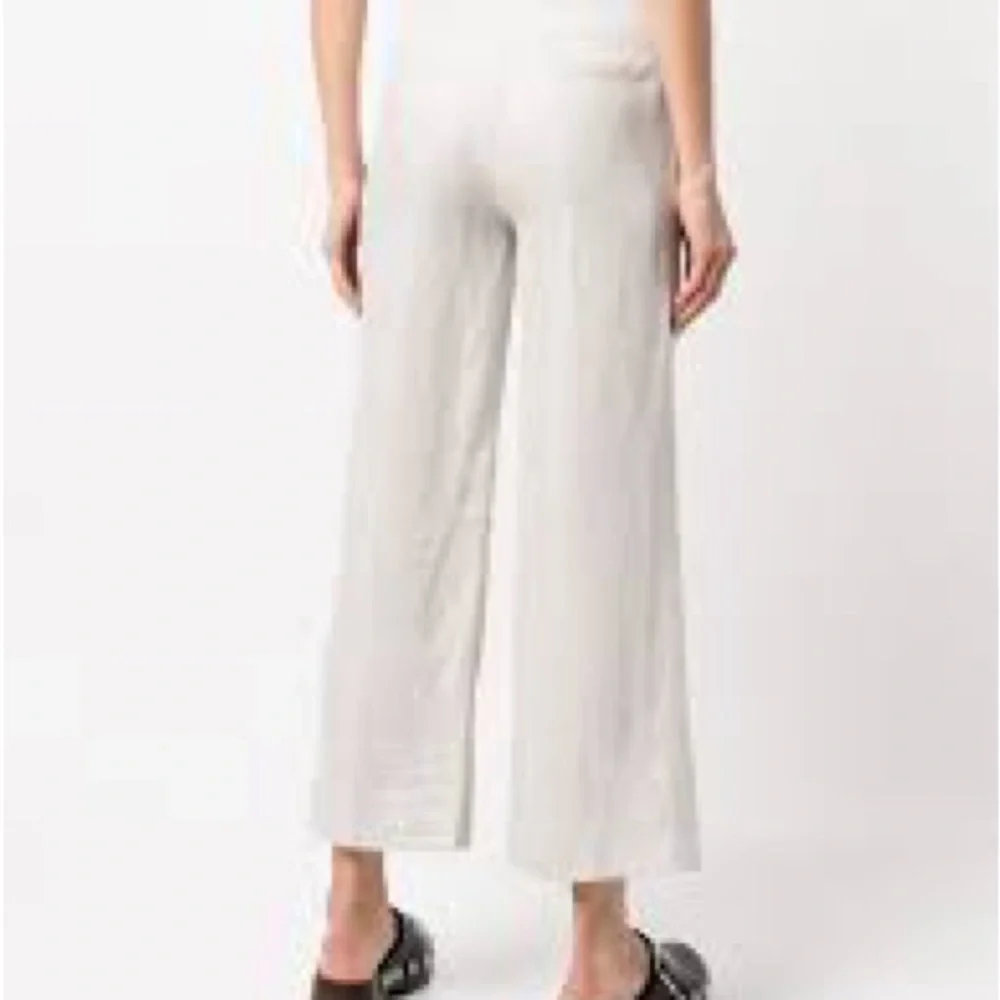 Veronica Beard Isley Check-Print Cropped Linen Cotton Blend Trouser